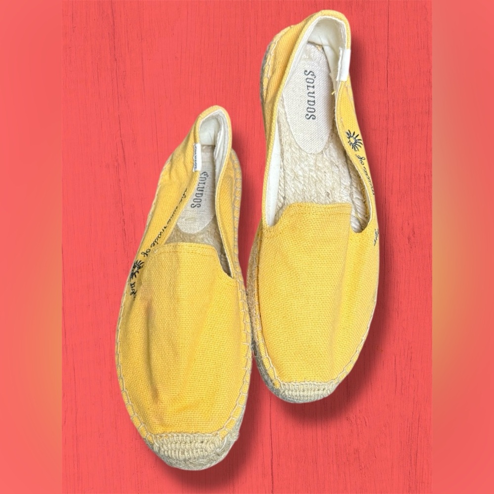 Soludos Sunshine Yellow Espadrilles - Picture 2 of 6